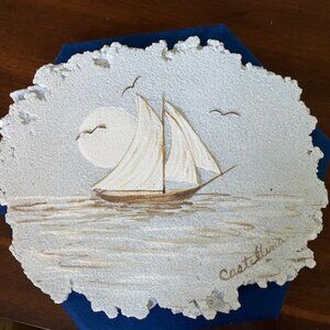 Island Sand Sculpture, 1987 Wall Decor